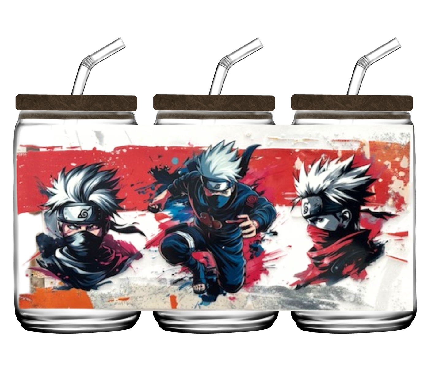 Naruto - 16oz or 20 oz cup wrap
