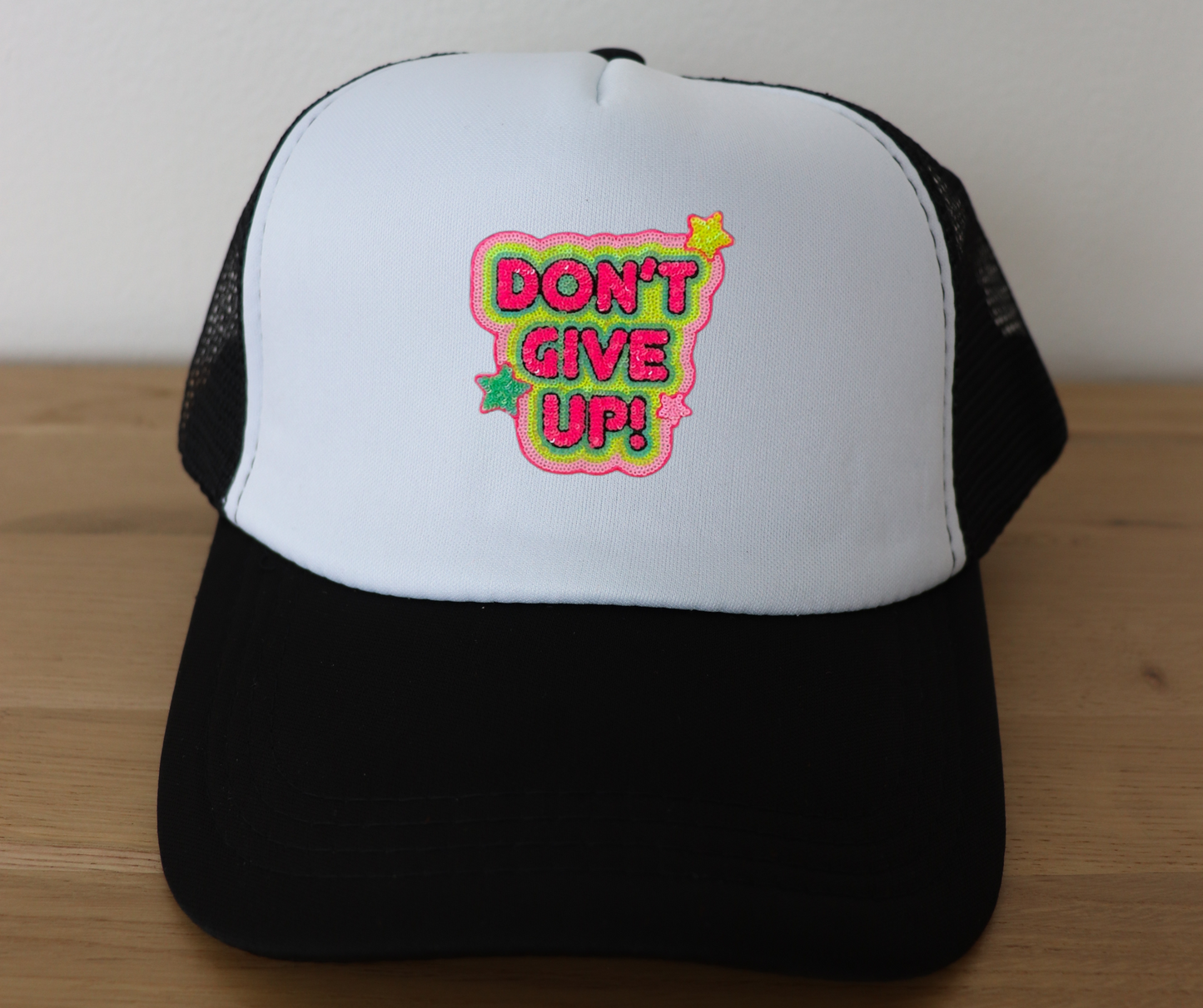 Don't Give Up Iron On Patch