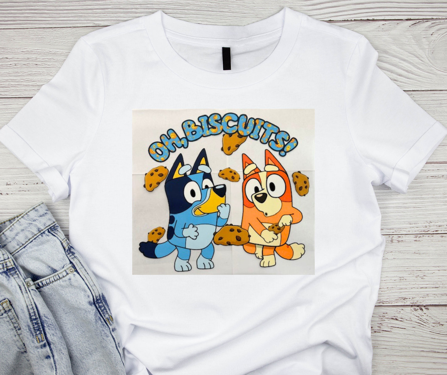 Oh, Biscuits Bluey Tshirt