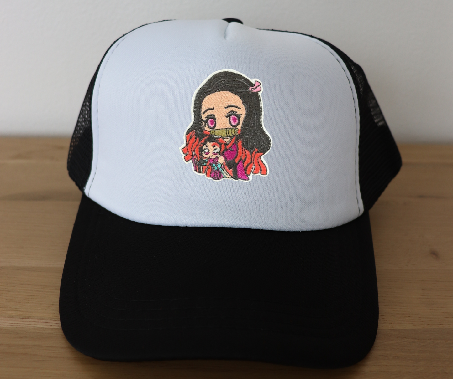 Nezuko w/ mini Tanjiro (DS) Iron On Patch