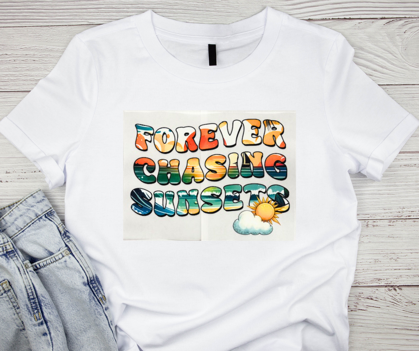 Forever Chasing Sunsets Tshirt