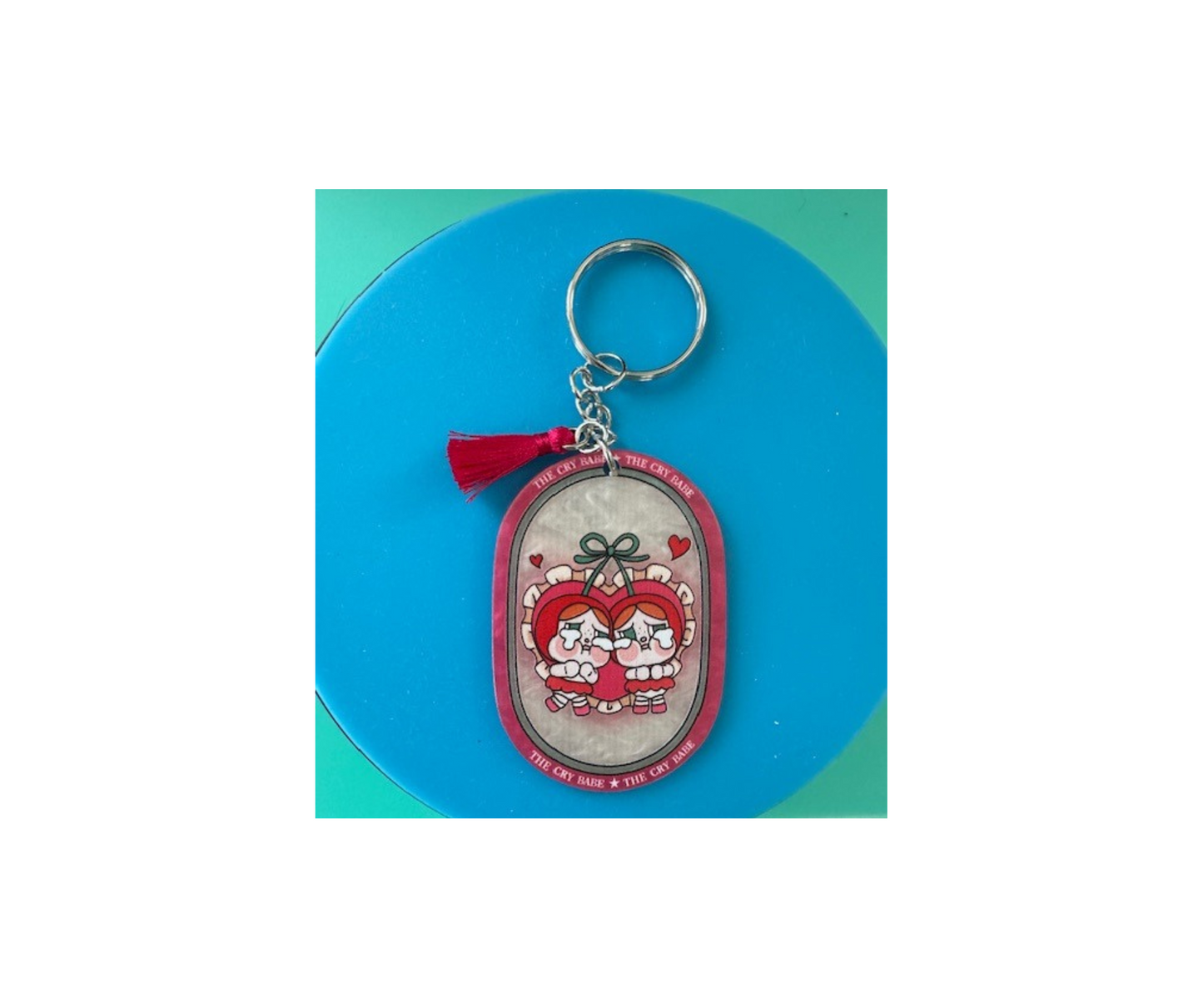 CryBaby Plaque Keychains
