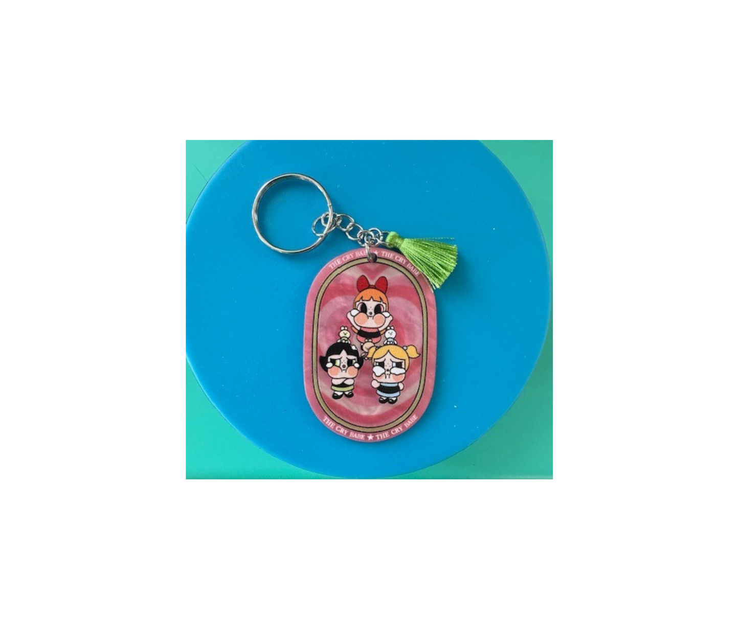 CryBaby Plaque Keychains