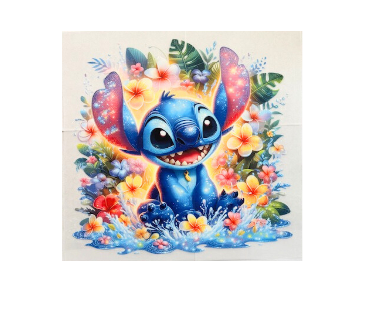 Stitch with Flowers Tshirt