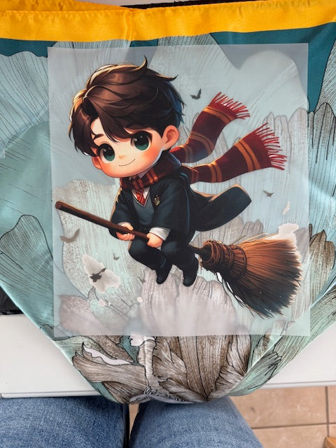 HP - Harry riding a broom