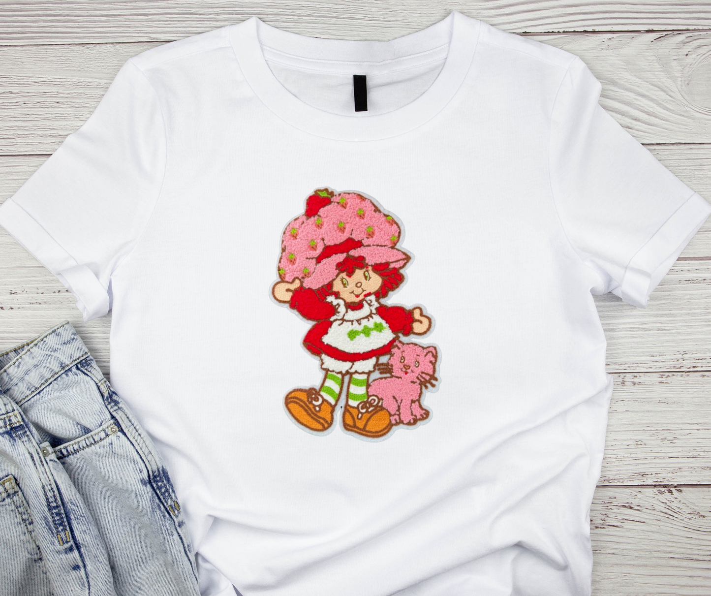 80's Strawberry Shortcake Iron On Patch