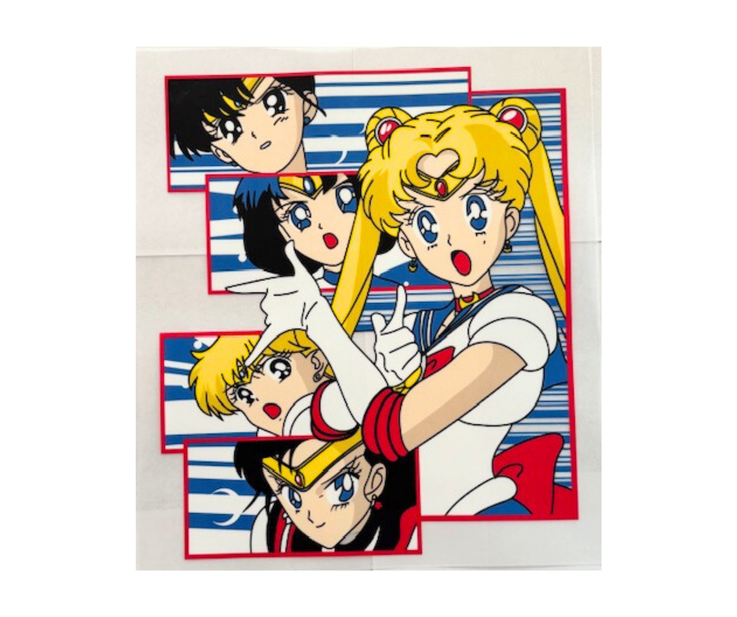 Sailor Moon and Friends in Action Tshirt