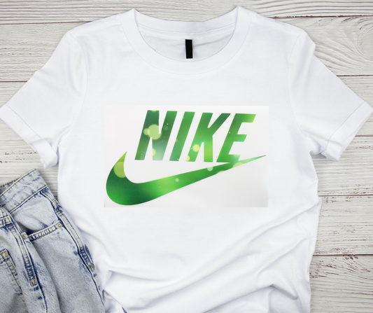 Nike Green Swoosh Tshirt