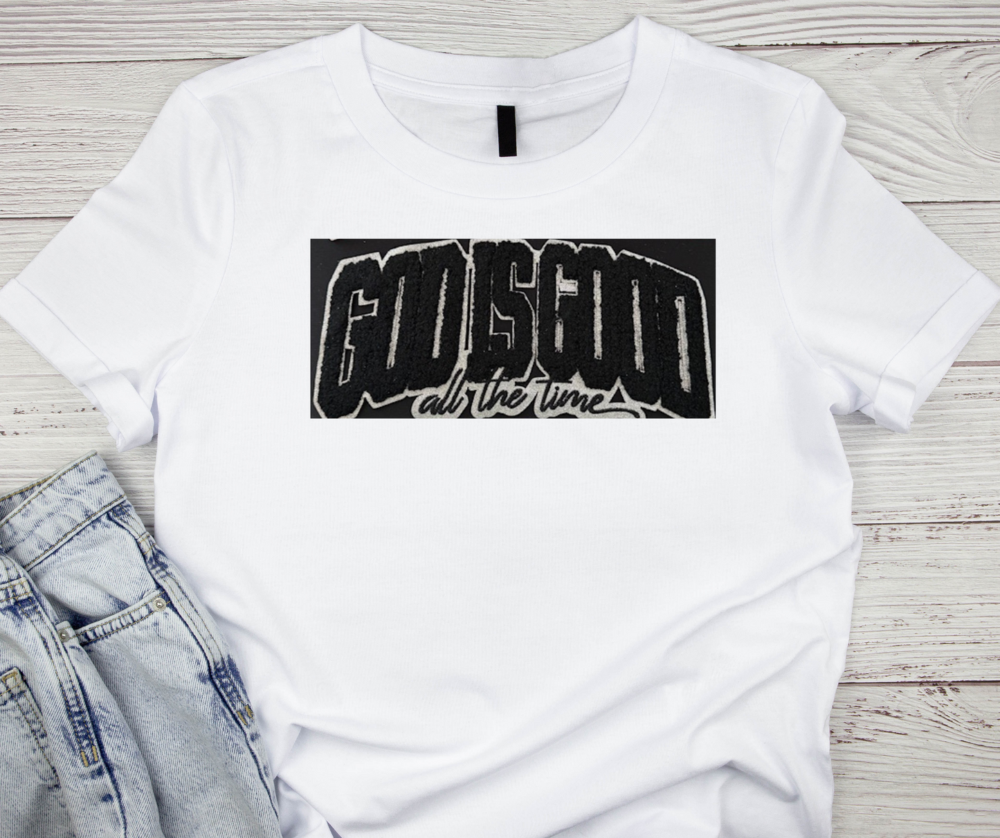 God Is Good All The Time Iron On Patch