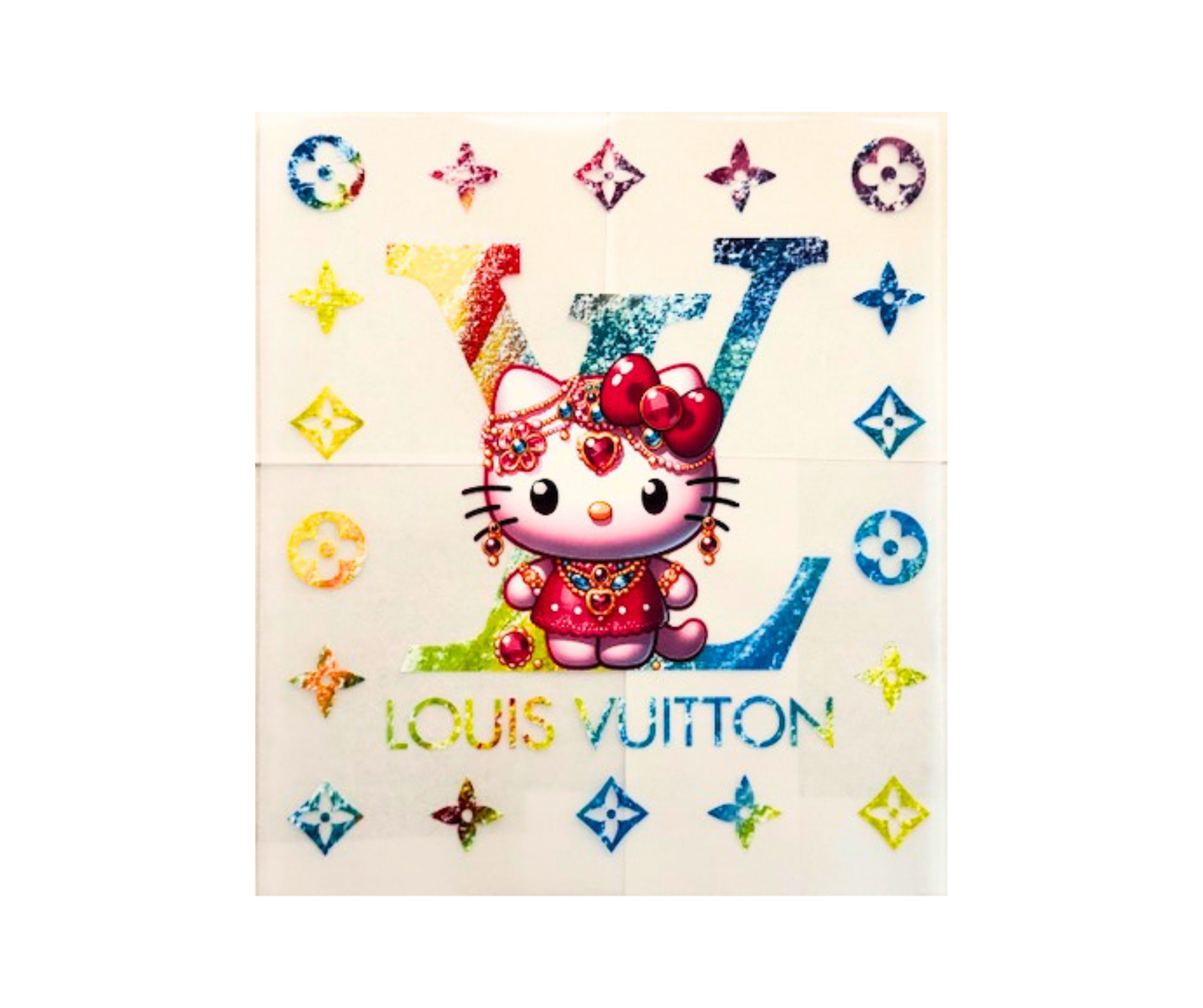 Hello Kitty Multicolored LV Tshirt