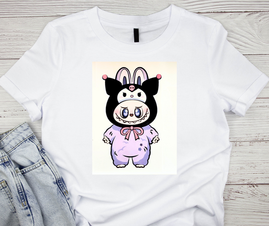 Kuromi Labubu Tshirt