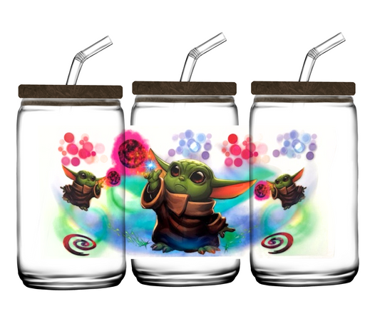 Yoda - 16oz or 20 oz cup wrap