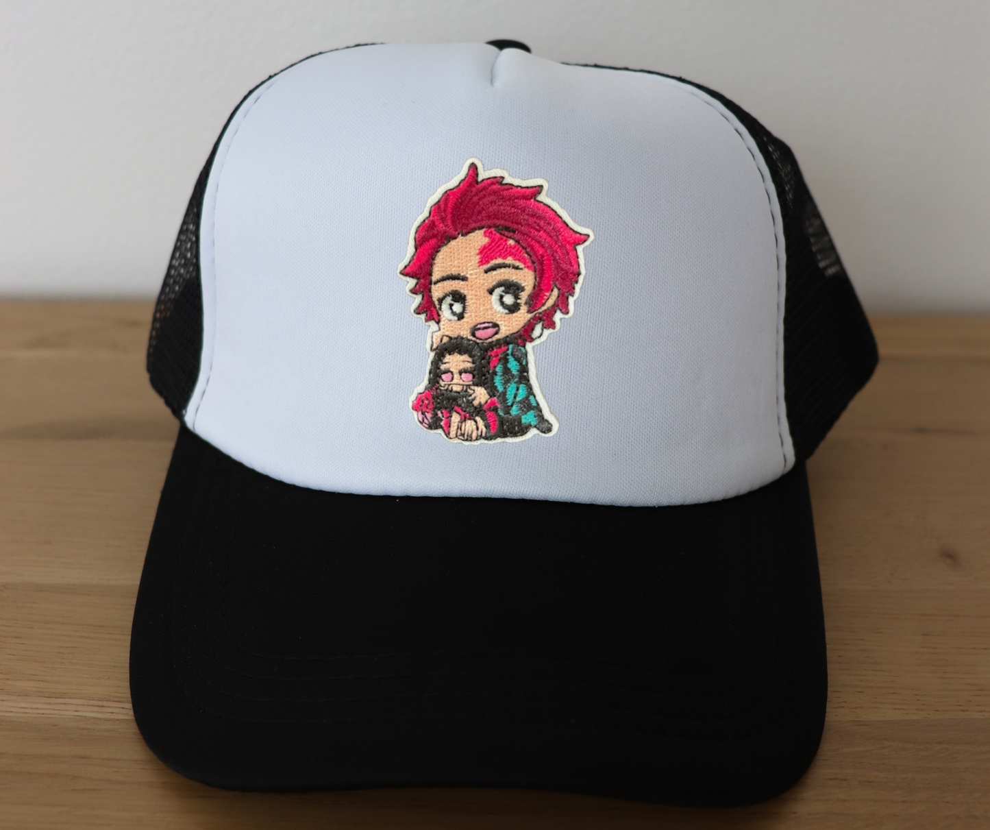 Tanjiro w/ mini Nezuko (DS) Iron On Patch