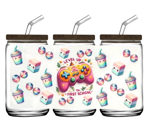 Level Up - 16oz or 20 oz cup wrap
