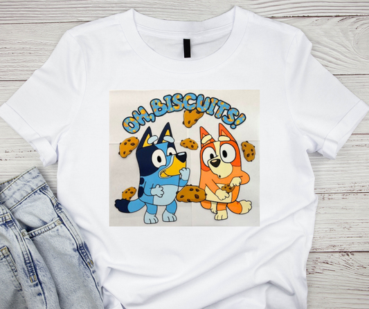 Oh, Biscuits Bluey Tshirt