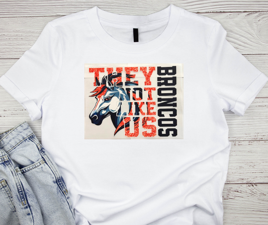 Denver Broncos "They Not Like Us"