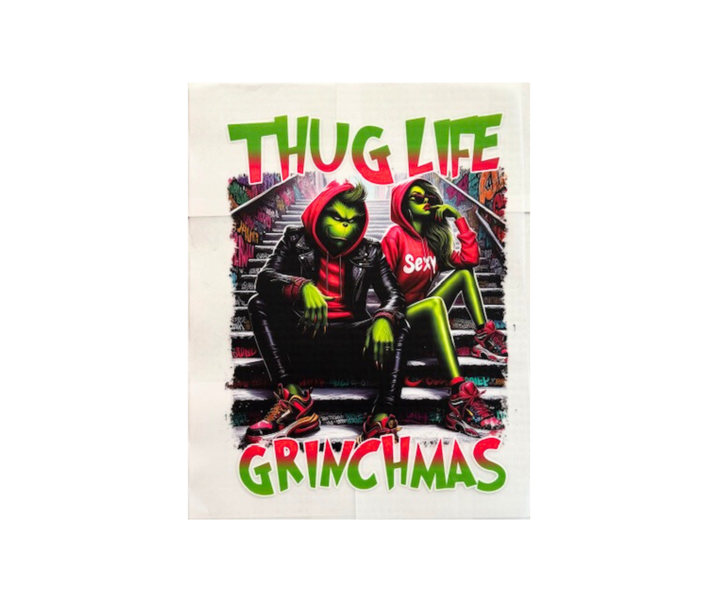 Thug Life - Grinchmas Tshirt