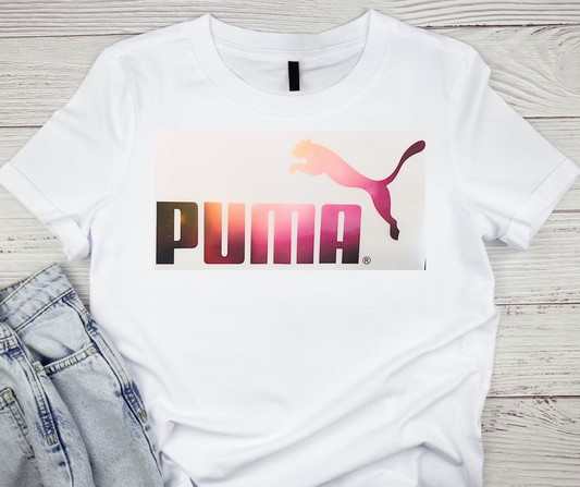 Puma Pink/Black Tshirt