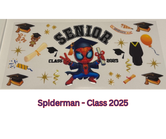 Spiderman - Class of 2025 16oz cup wrap