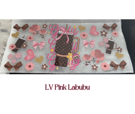 LV Labubu - 16oz UVDTF cup wrap