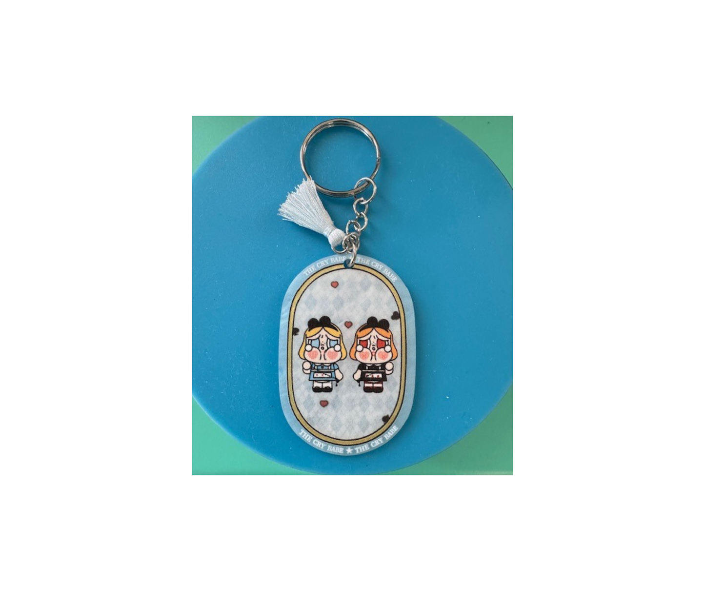 CryBaby Plaque Keychains