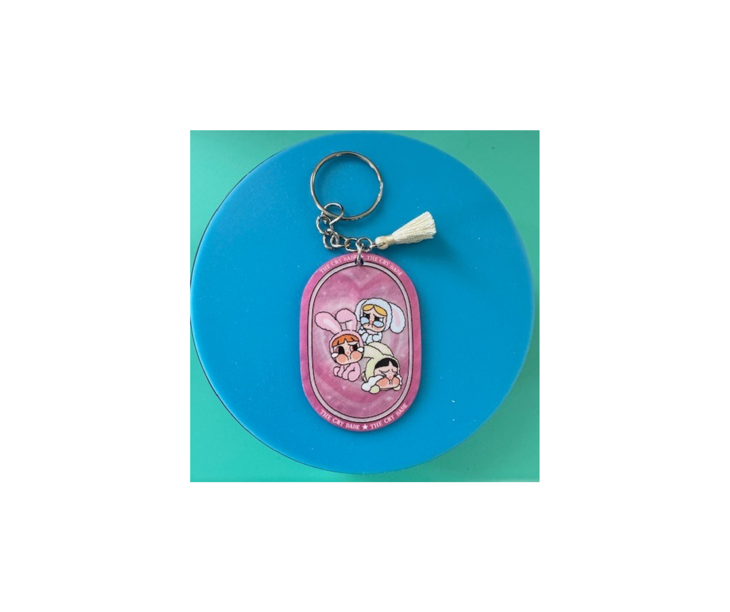 CryBaby Plaque Keychains