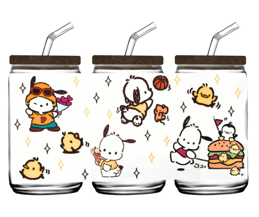 Pochacco - 16oz or 20 oz cup wrap