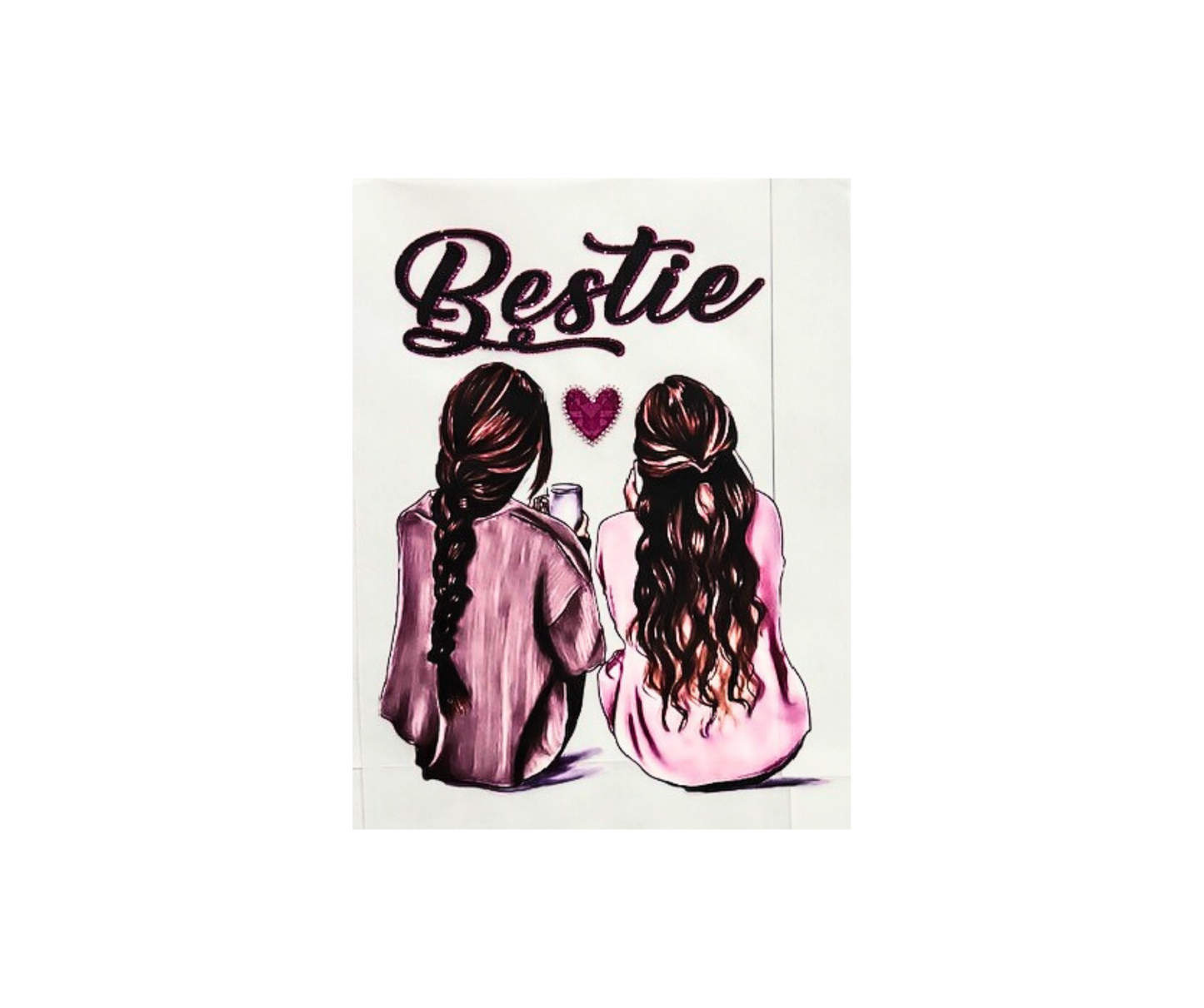Bestie in Purple Tshirt