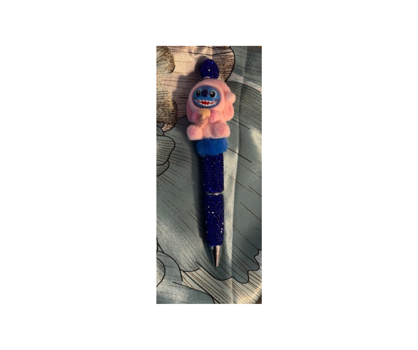 Stitch w/ Ice Cream Rhinestone Pen