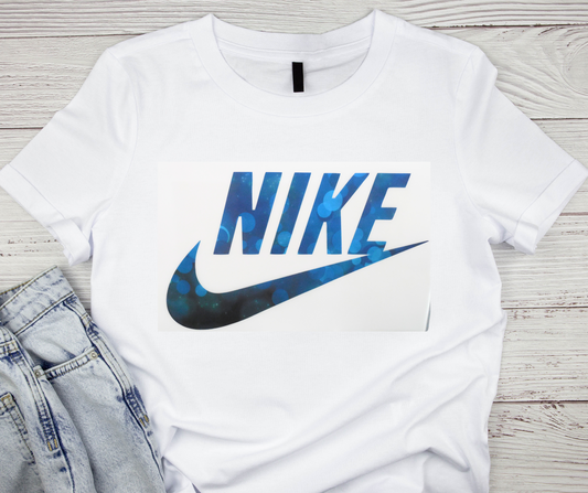 Nike Dark Blue Swoosh Tshirt
