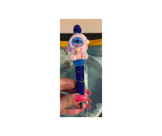 Stitch w/ Ice Cream Rhinestone Pen