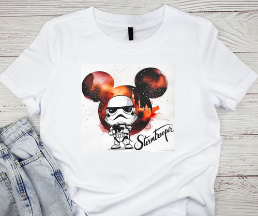 Star Wars - StormTrooper w/ Orange Disney Ears